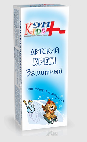 911 Кидс крем против ветра и мороза Защитный 50 мл