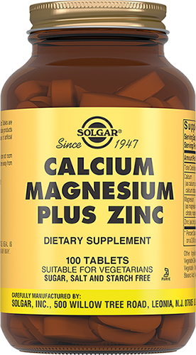Solgar (Солгар) Кальций, Магний, Цинк, таблетки 100 шт БАД