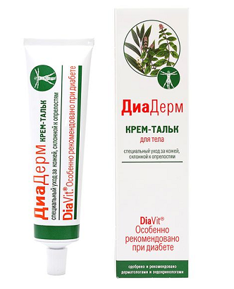 ДиаДерм крем-тальк в футяре, 75мл