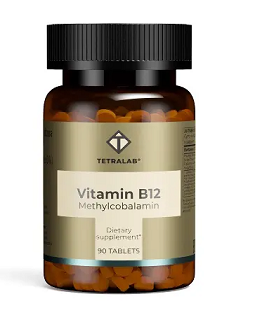 Tetralab (Тетралаб) Метилкобаламин Витамин В12 4,5мкг, таблетки 90шт БАД