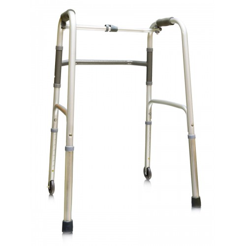 Опора-ходунки Amrus (Амрус) AMW1B72 шагающие на 2-х колесах (d-75 мм) с 1 замком