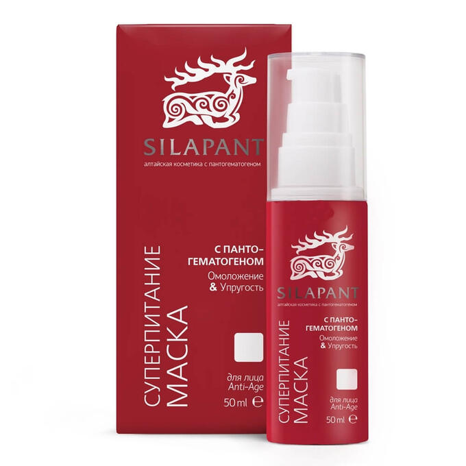 Silapant (Силапант) маска для лица суперпитание с пантогематоеном, 50мл