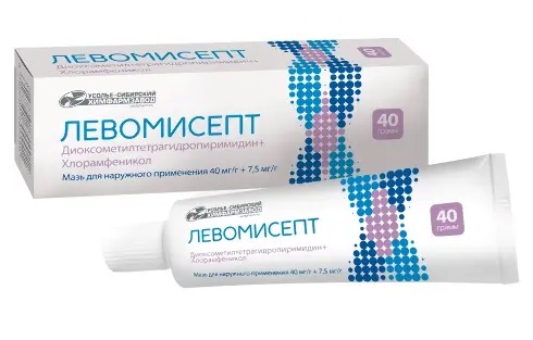 Левомисепт, мазь для наружного применения 40г