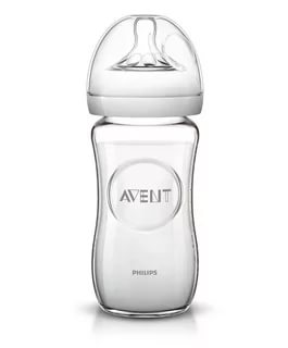 Avent (Авент) бутылочка стеклянная с 1 месяца Natural 240 мл 1 шт (SCF053/17)