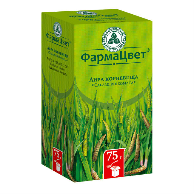 Аир корневища, пачка 75г