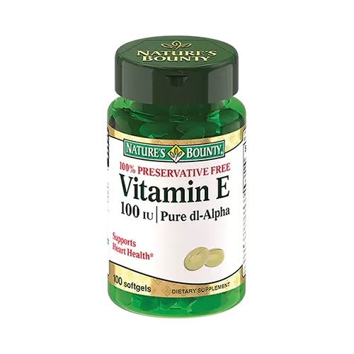 Nature's Bounty (Нэйчес Баунти) Витамин Е 100МЕ, капсулы 100 шт БАД