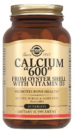 Solgar (Солгар) Кальций 600 из раковин устриц, таблетки 60 шт БАД