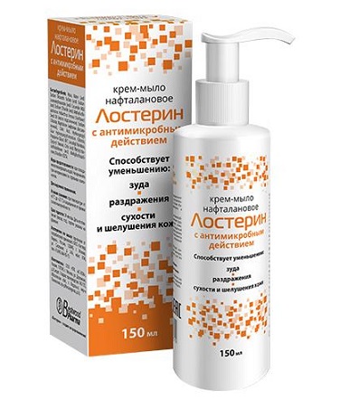 Лостерин, крем-мыло нафталановое, 150мл