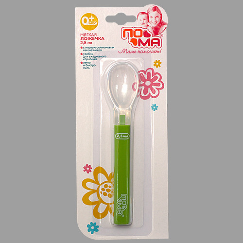 Пома ложечка мягкая с рождения 2,5мл, 1 шт, 615