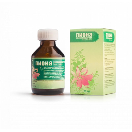 Пиона настойка, флакон 25мл