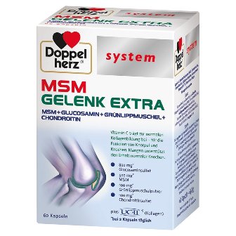 Doppelherz (Доппельгерц) МСМ Геленк Экстра, капсулы 1080мг 60 шт БАД