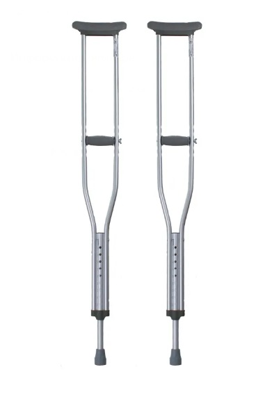 Костыли опорные металлические, пара