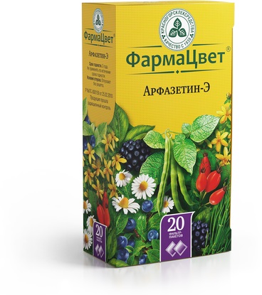 Сбор Арфазетин-Э, фильтр-пакеты 2г, 20 шт