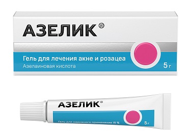Азелик, гель для наружного применения 15%, туба 5г