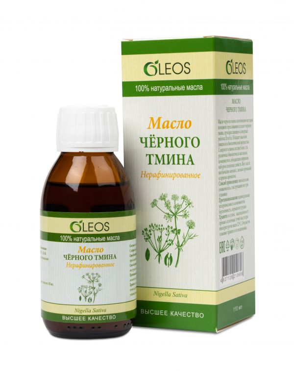 Oleos (Олеос) масло Черного тмина, 110мл БАД