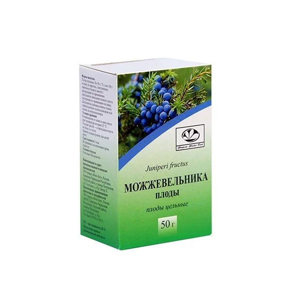 Можжевельника плоды, пачка 50г