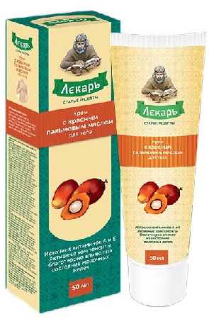 Лекарь, крем с красным пальмовым маслом при мастопатиях, 50мл