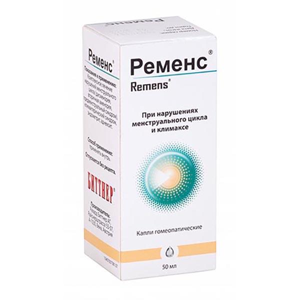Ременс, капли для приема внутрь гомеопатические, 50мл