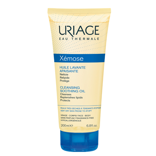 Uriage Xemose (Урьяж Ксемоз) масло для лица и тела очищающее успокаивающее 200мл