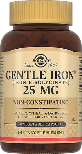 Solgar (Солгар) Легкодоступное железо Джентл Айрон 25мг, капсулы 90 шт БАД
