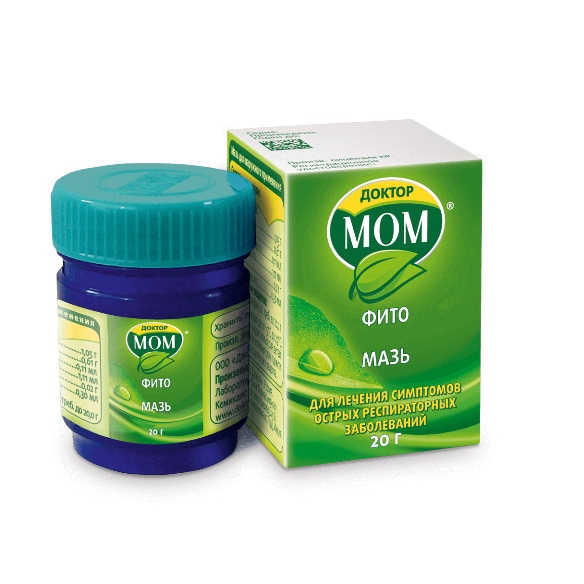 Доктор Мом Фито, мазь для наружного применения, банка 20г