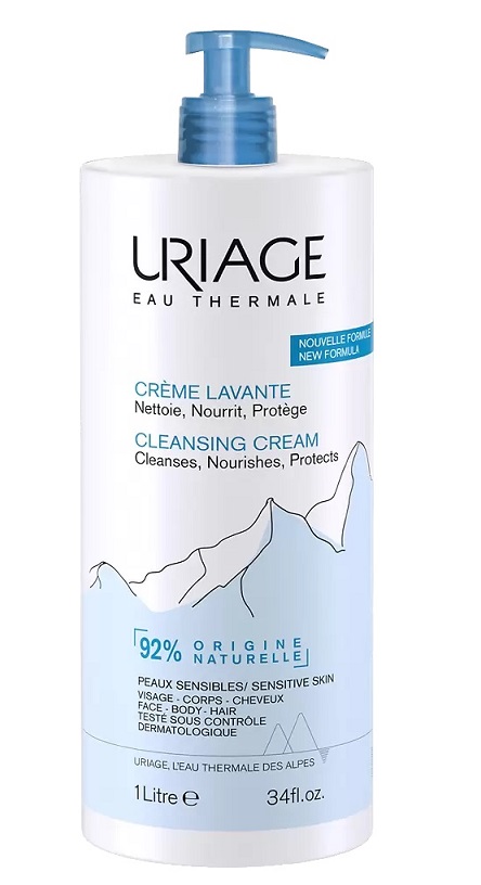Uriage (Урьяж) крем очищающий пенящийся 1000мл