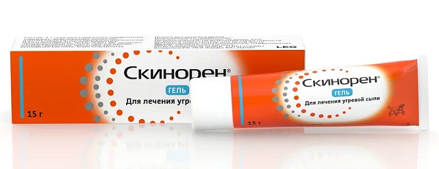 Скинорен, гель для наружного применения 15%, 15г