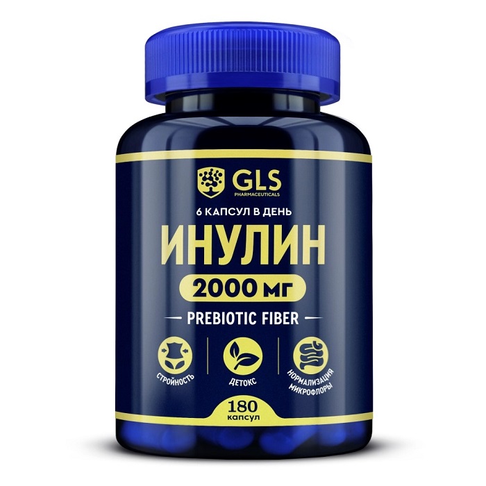 GLS (ГЛС) Инулин, капсулы 180 шт