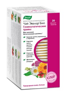 Чай Эвалар Био гинекологические травы, фильтр-пакеты 1,5г, 20 шт БАД