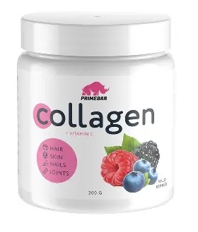 Primebar (Праймбар), коллаген со вкусом Лесные ягоды 200г БАД