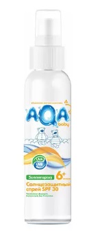 Аква беби (Aqa Baby) спрей солнцезащитный, 150мл SPF30
