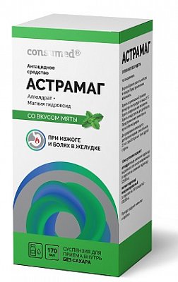Астрамаг, суспензия для приема внутрь, 170мл