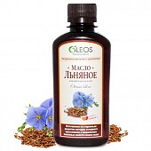 Oleos (Олеос) масло Льняное, флакон 500мл БАД, Олеос ООО
