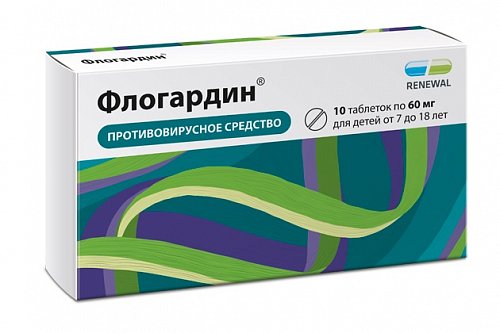 Флогардин, таблетки, покрытые пленочной оболочкой 60мг, 10 шт