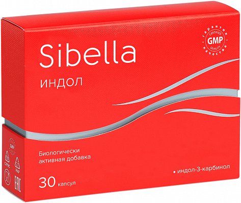 Sibella (Сибелла) Индол 150, капсулы 230мг, 30 шт БАД