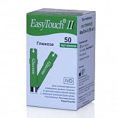 Тест-полоски EasyTouch (Изи тач) Глюкоза, 50 шт, Биоптик Технолоджи Инк