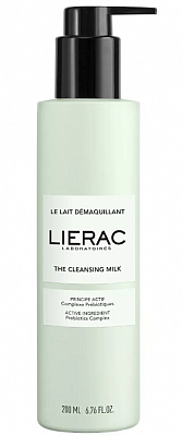 Лиерак Клинзинг (Lierac Cleansing) молочко для лица очищающее, 200мл