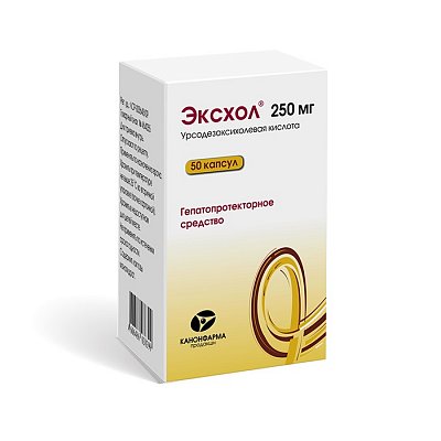 Эксхол, капсулы 250мг, 50 шт
