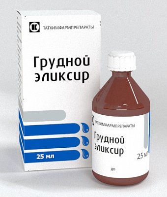 Грудной эликсир, флакон 25мл