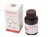 Йодопирон, раствор для наружного применения 1%, флакон 50мл, Флора Кавказа