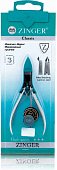Zinger (Зингер) кусачки для маникюра широкие, Зингер