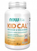 NOW FOODS (Нау Фудс) Детский кальций, таблетки жевательные 2184мг, 100 шт со вкусом апельсина БАД, Now Foods