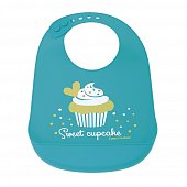 Canpol (Канпол) силиконовый нагрудник синий, Канпол