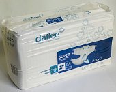 Dailee Super (Дайли Супер) подгузники для взрослых, размер M, 30 шт, Драйлок Текнолоджиз ООО