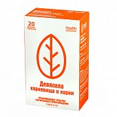 Девясила корневища и корни, фильтр-пакеты 1,5г, 20 шт, Здоровье (г.Москва)