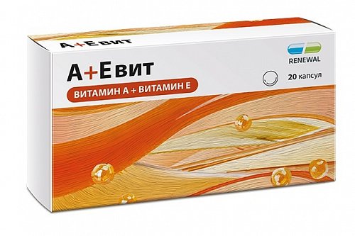 А+Е Вит-Реневал, капсулы 20 шт БАД