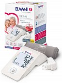 Тонометр автоматический B.Well (Би Велл) MED-53, с адаптером и универсальной манжетой, 