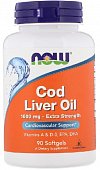 NOW FOODS (Нау Фудс) Рыбий жир 1000мг, капсулы 1391мг, 90 шт БАД, Нау Фудс