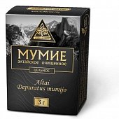 Мумие Алтайский нектар, пластины по 3гр БАД, Алтайский нектар