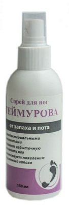 Теймурова спрей для ног от запаха и пота, 150мл